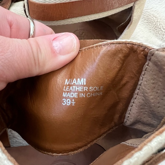 Ash Miami Canvas and Leather Gladiator Cargo Sandals - Picture 11 of 11